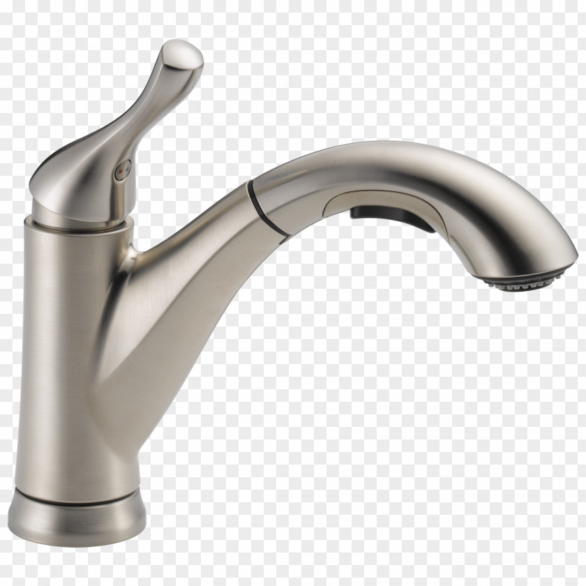 Kitchen Tap Stainless Steel Plumbing Sink PNG