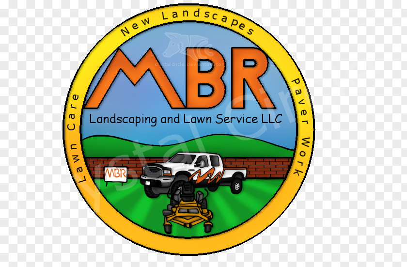 Landscaping Logo Brand Label PNG