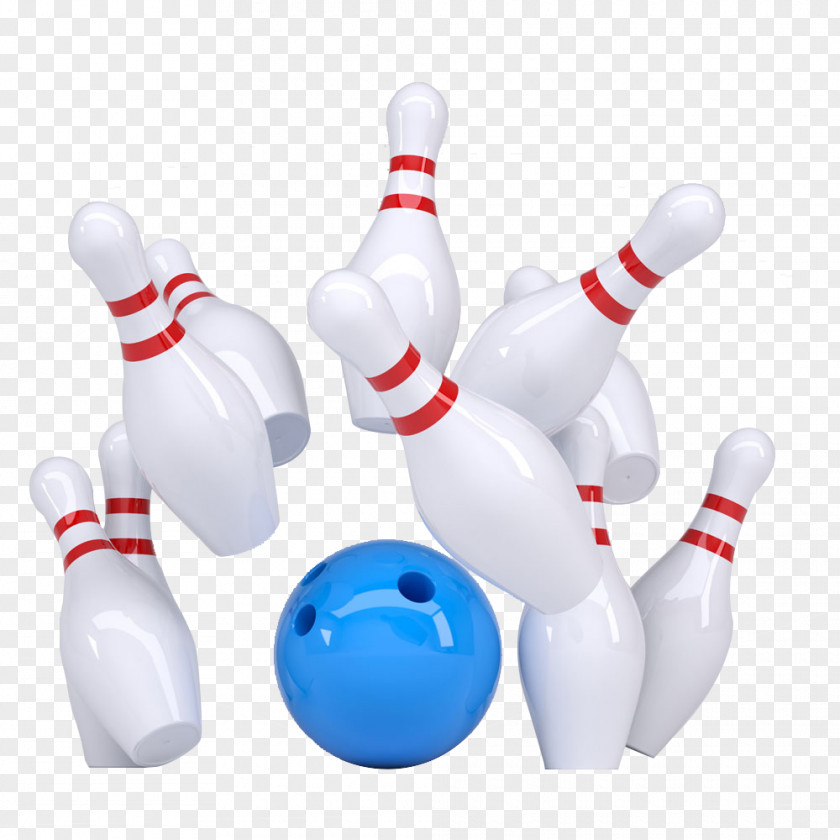 Leisure Bowling Pin Ball Ten-pin Bowler PNG