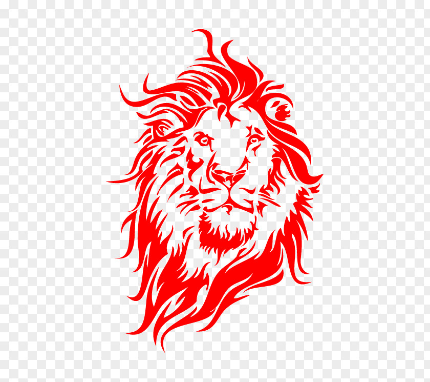 Lion Wall Decal Tiger Sticker PNG