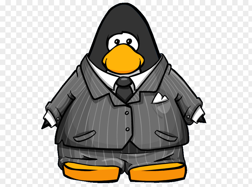 Penguin Club Island T-shirt Suit PNG
