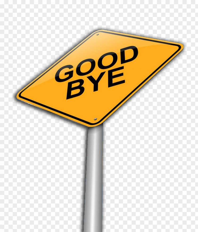 Sign Goodbye Traffic Brand Text PNG