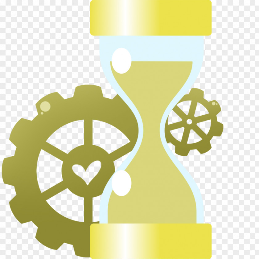 Steampunk Gear Clock Architecture PNG