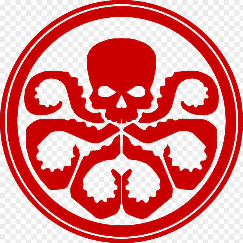 Captain America Red Skull Hydra Logo S.H.I.E.L.D. PNG