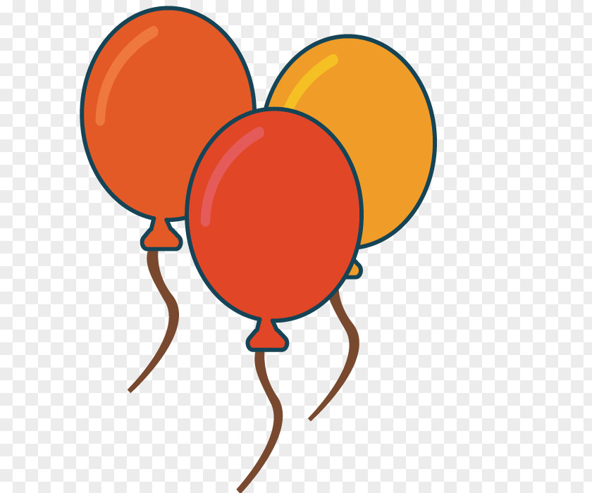 Hand-painted Small Balloon Toy Drawing PNG