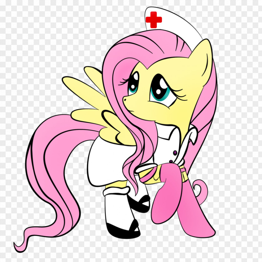 Horse My Little Pony Fluttershy Nurse PNG