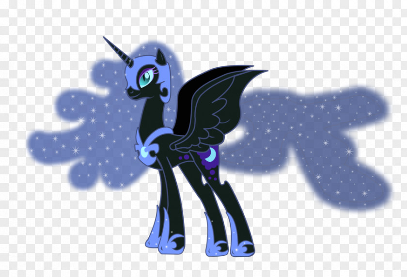 Moon Vector Pony Princess Luna Nightmare DeviantArt PNG