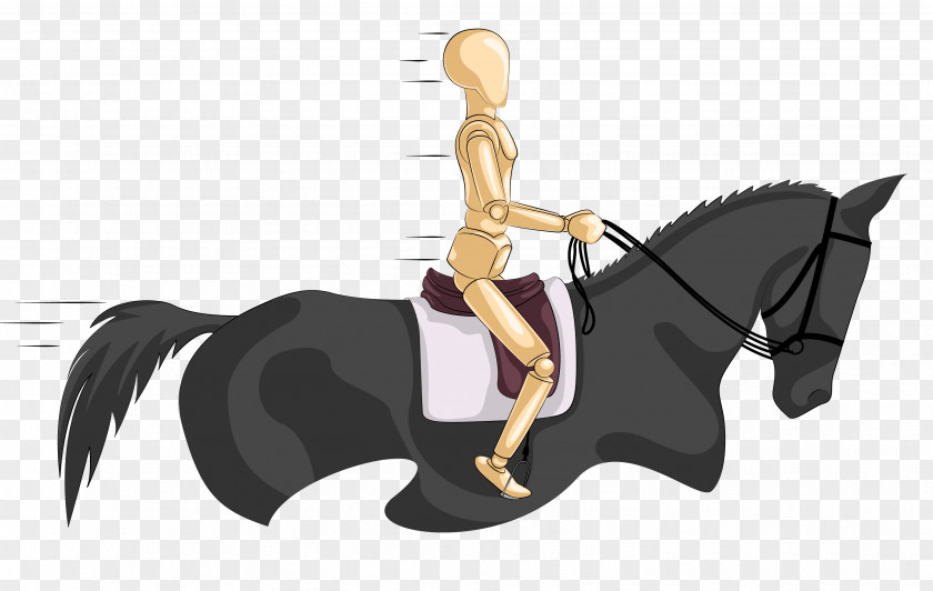 Rider Horse Euclidean Vector PNG