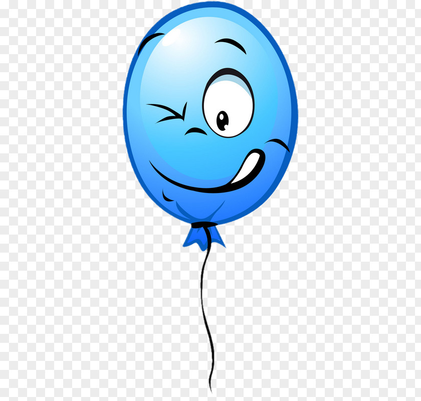 Smiley Toy Balloon Birthday Clip Art PNG