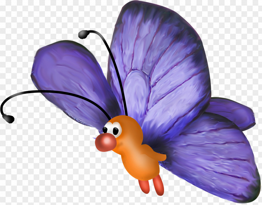 Blue Butterfly Facebook Cartoon Clip Art PNG