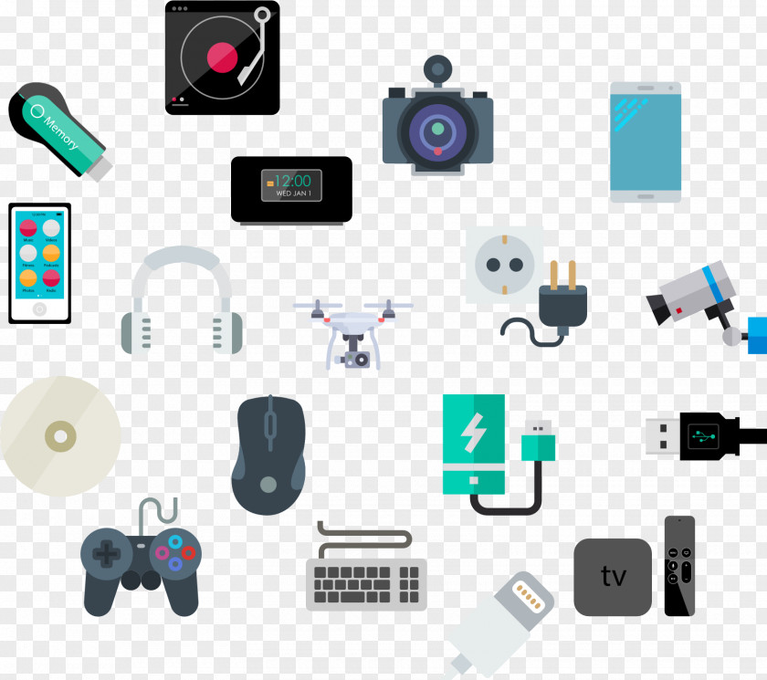 Electronic Buttons Electronics LoccoPalace Industrial Design PNG