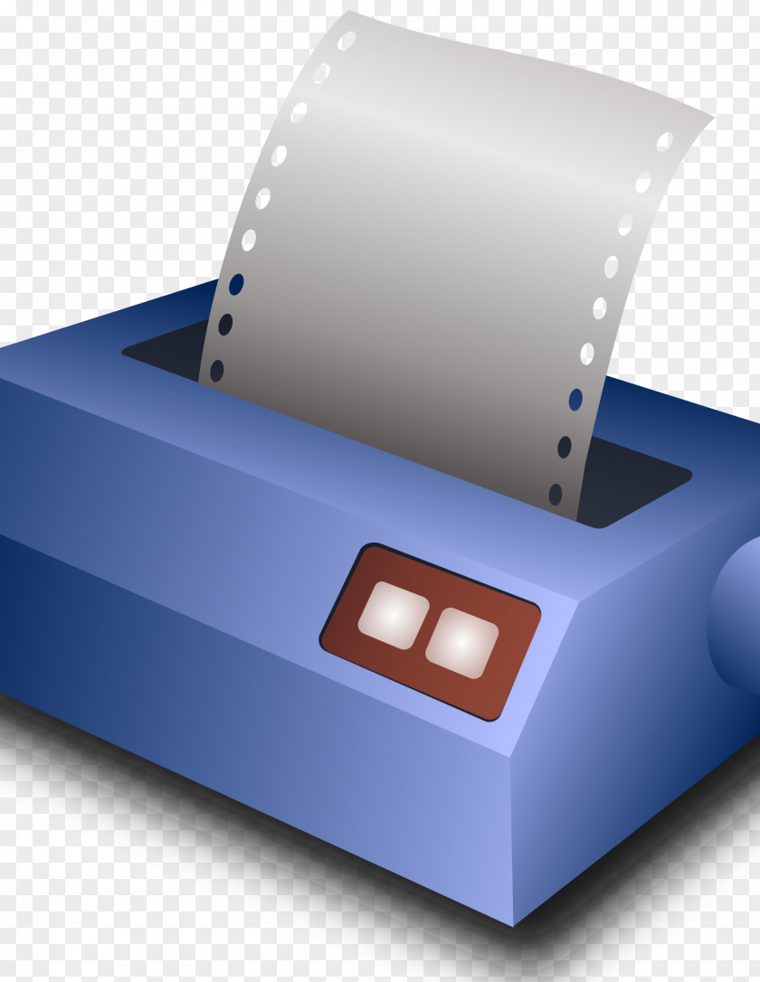 Print Paper Dot Matrix Printing Printer Clip Art PNG