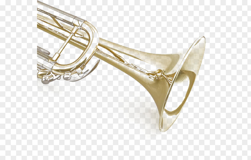 Trumpet And Saxophone Brass Instruments Flugelhorn Cornet Mellophone Bugle PNG