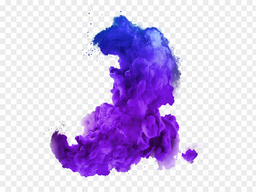 Colored Smoke Crush PNG smoke crush, colour splash, illustration of blue and purple clipart PNG