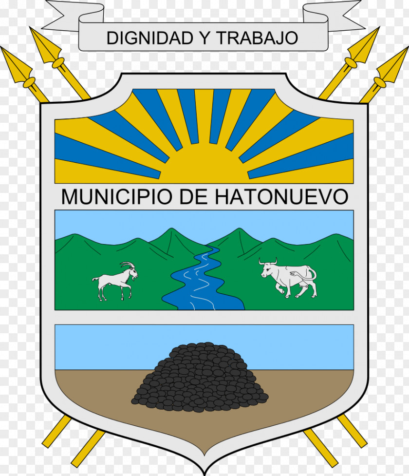 Escudo De Armas Colombia Hatonuevo Wikipedia Town Flag Wikiwand PNG