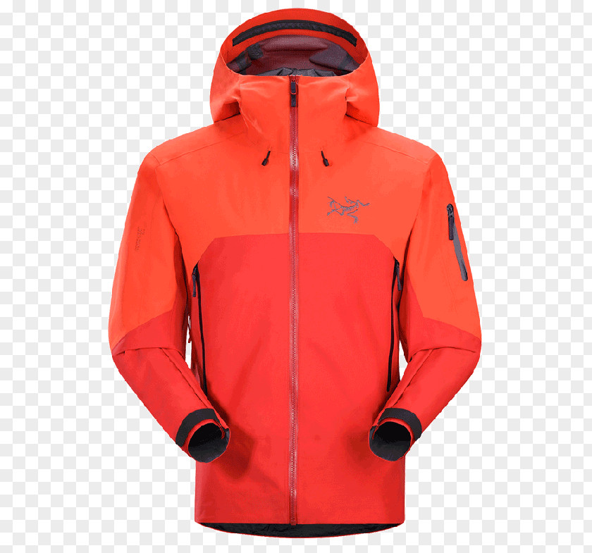 Red Jacket Arc'teryx Soho Hoodie PNG