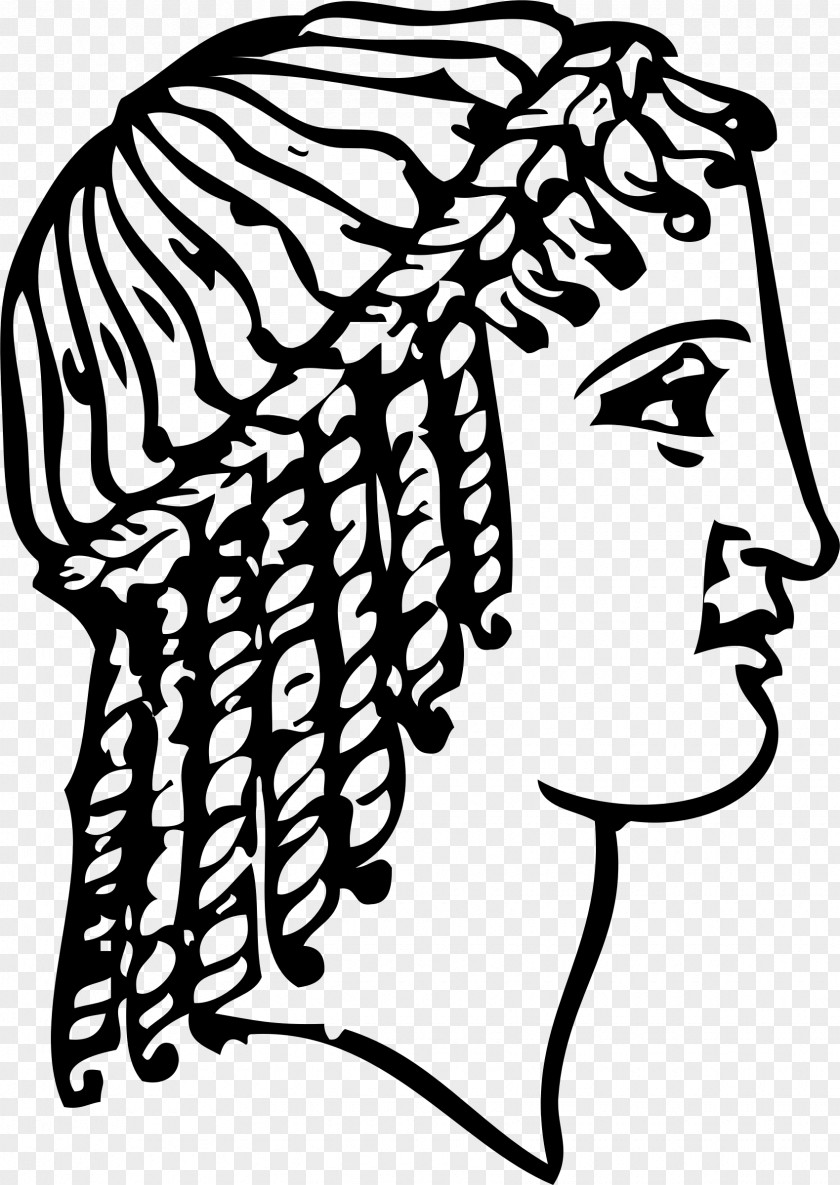 Ancient Greek Greece Drawing Hairstyle Clip Art PNG