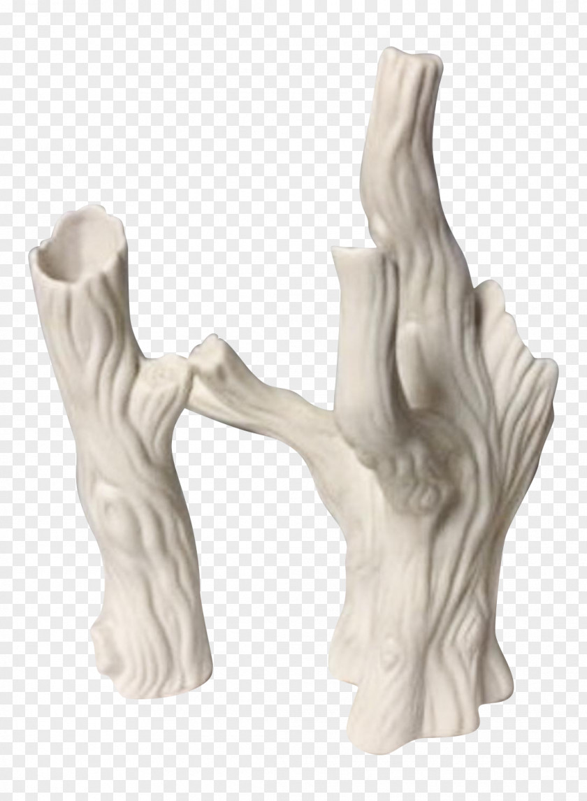 Classical Sculpture Figurine Vase Product Design PNG