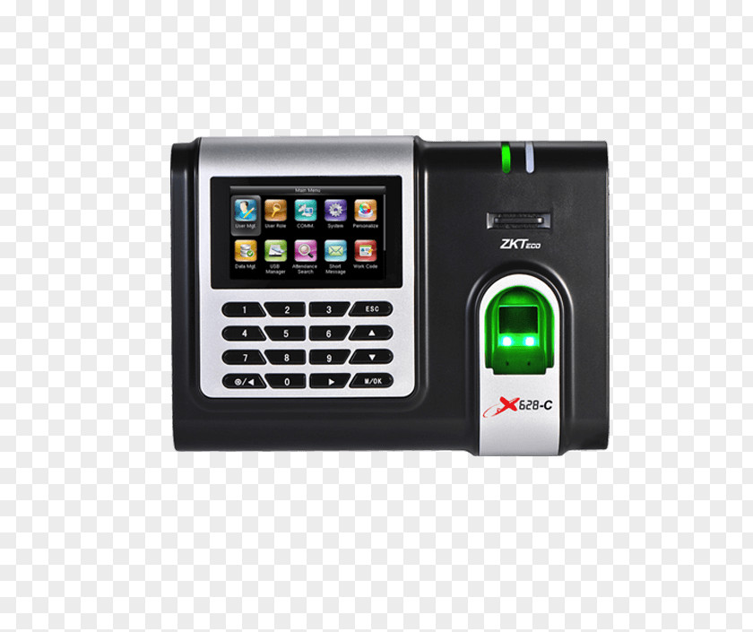 Fingerprint Zkteco Time And Attendance RS-232 Device PNG