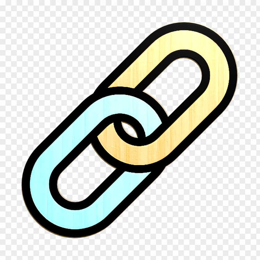 Link Icon Linear Color SEO PNG