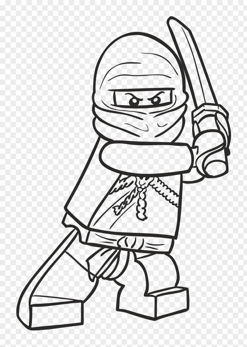 Ninja Lloyd Garmadon Coloring Book LEGO Drawing PNG