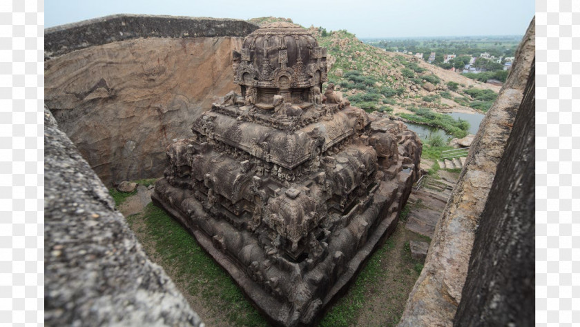 Tamilnadu Vettuvan Koil Pandyan Dynasty Shiva Badami Cave Temples Dravidian Architecture PNG