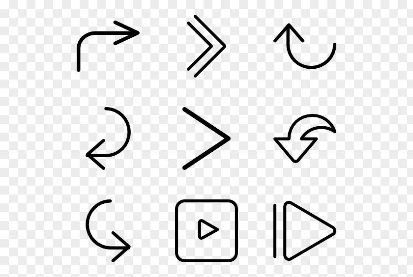 Thin Arrow Clip Art PNG