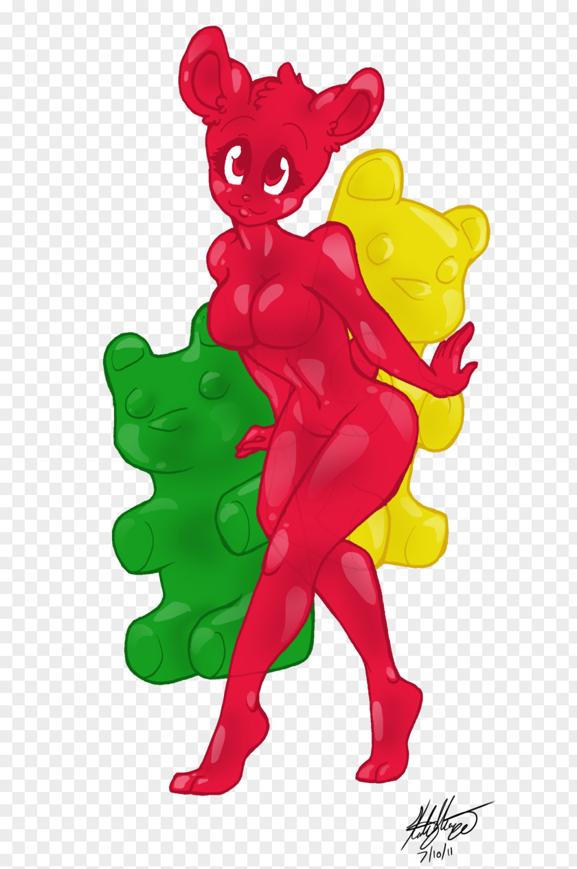 Bear Gummy Gummi Candy Drawing PNG