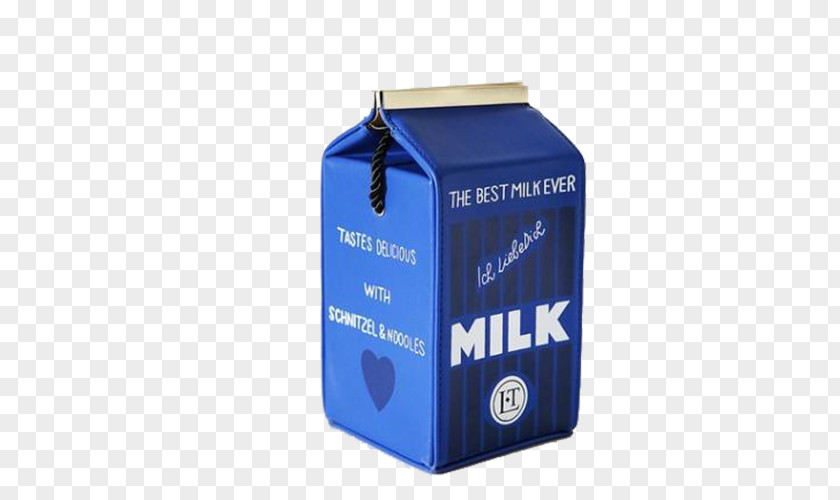 Blue Box Fresh Milk Milkshake Raw PNG