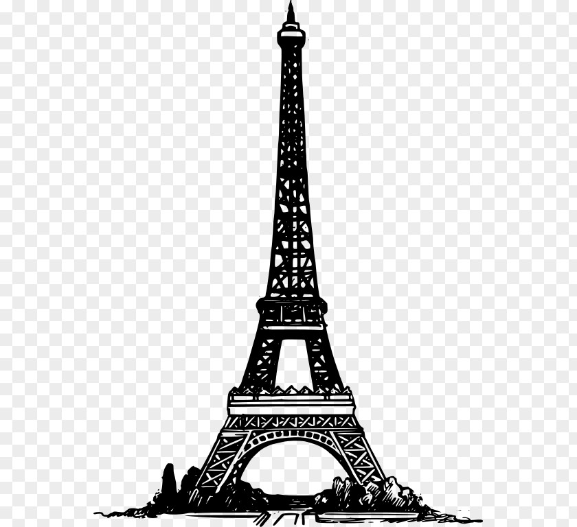 Eiffel Tower Startup Pitch Session Paper PNG