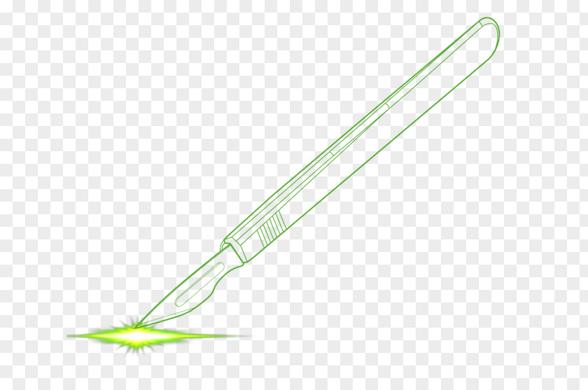 Green Line Pens Angle PNG