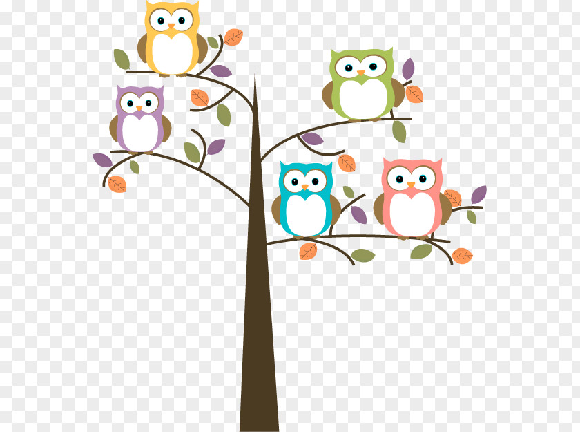 School Tree Cliparts The Owl Bird Cartoon Clip Art PNG