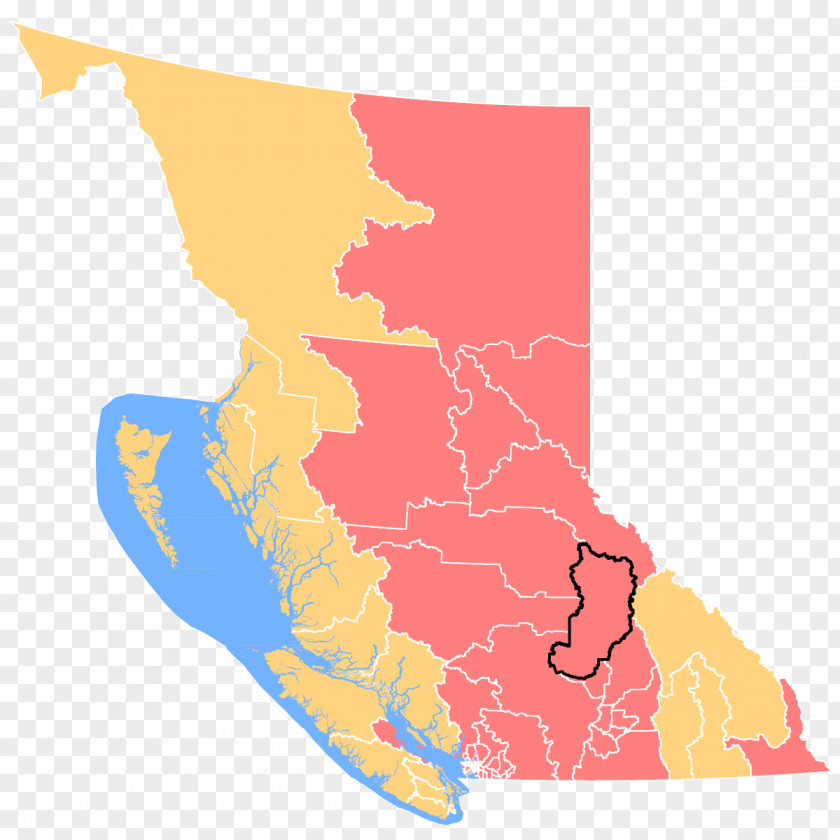 British Columbia General Election, 2017 Metro Vancouver Electoral Area A Centre Liberal Party District PNG