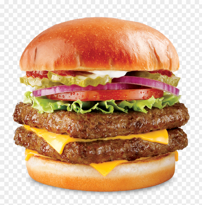 Burger Top Hamburger Cheeseburger Wendy's King Food PNG