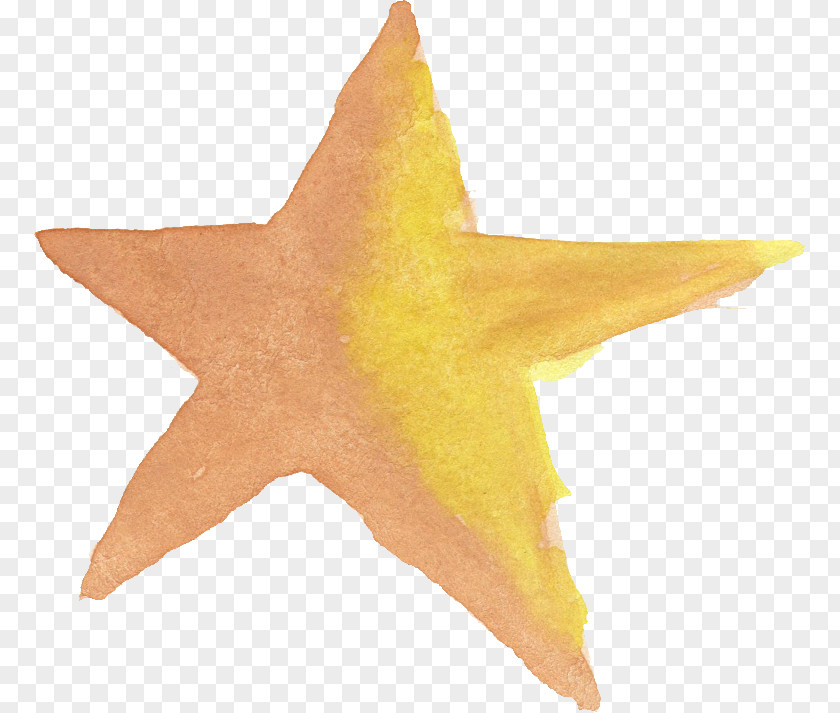 Stars Star Watercolor Painting Clip Art PNG