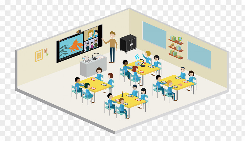 Technology Classroom Educational School PNG