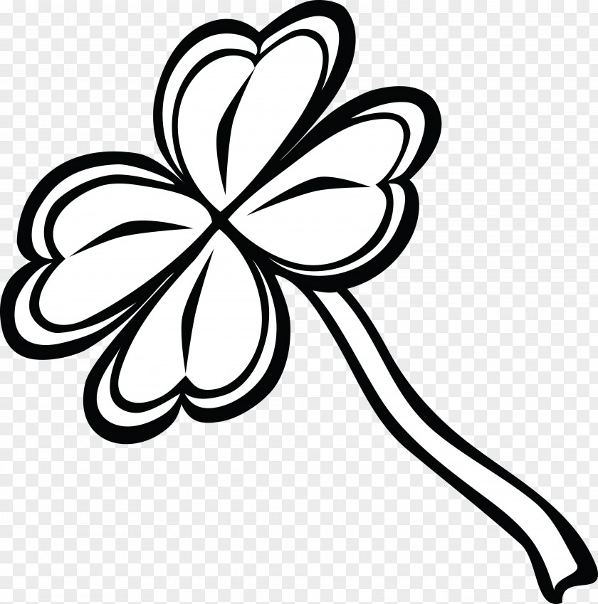 Clover Four-leaf Saint Patrick's Day Clip Art PNG