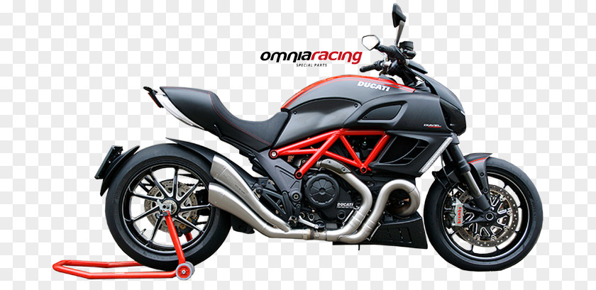 Ducati Diavel Exhaust System Motorcycle Fairing Car PNG