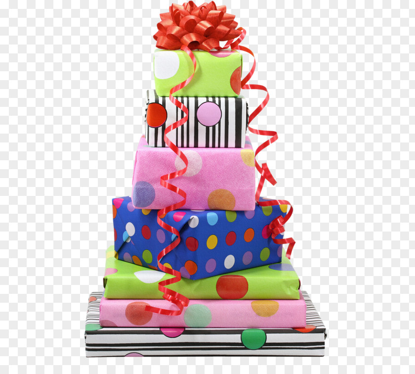 Gift Wrapping Happy Birthday Greeting & Note Cards PNG