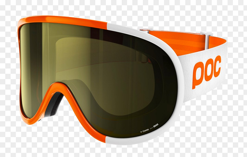 Light POC Sports Retina Yellow Orange PNG