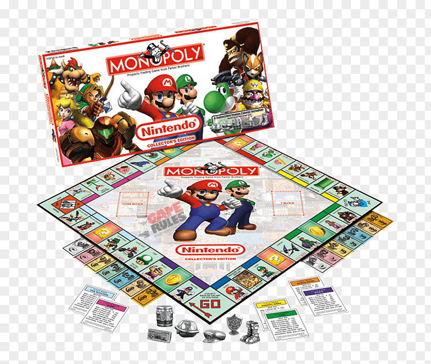 Nintendo The Legend Of Zelda: Collector's Edition USAopoly Monopoly Super Mario Bros. PNG