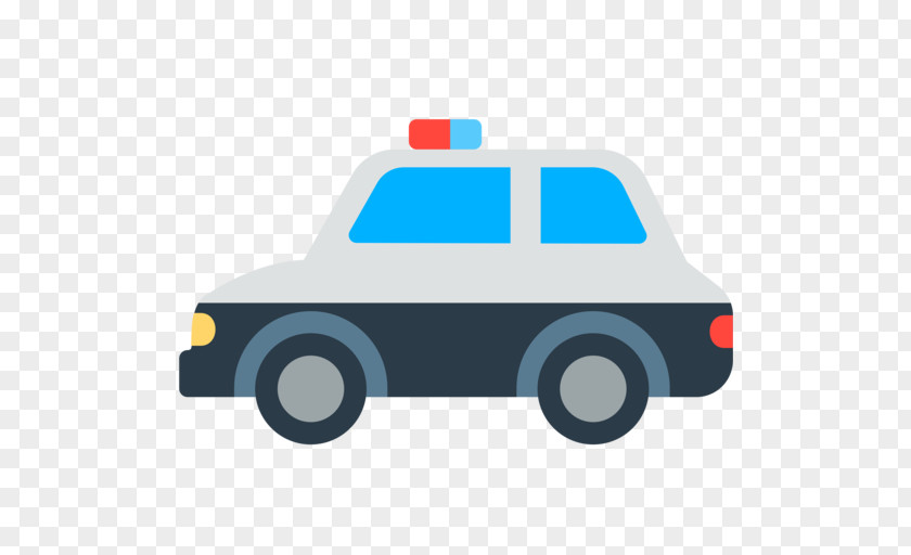 Police Car Emoji Officer PNG