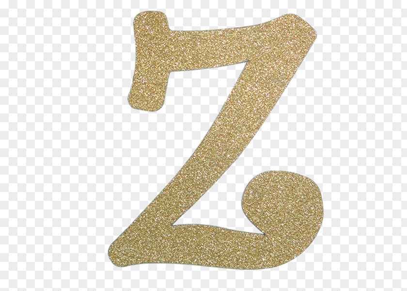 Symbol Number Gold Glitter PNG