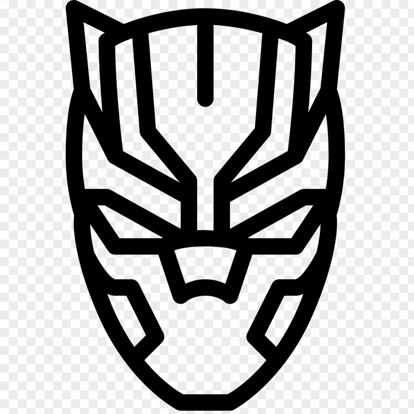 Avengers Logo Icon Vector Graphics Black Panther Image Clip Art PNG