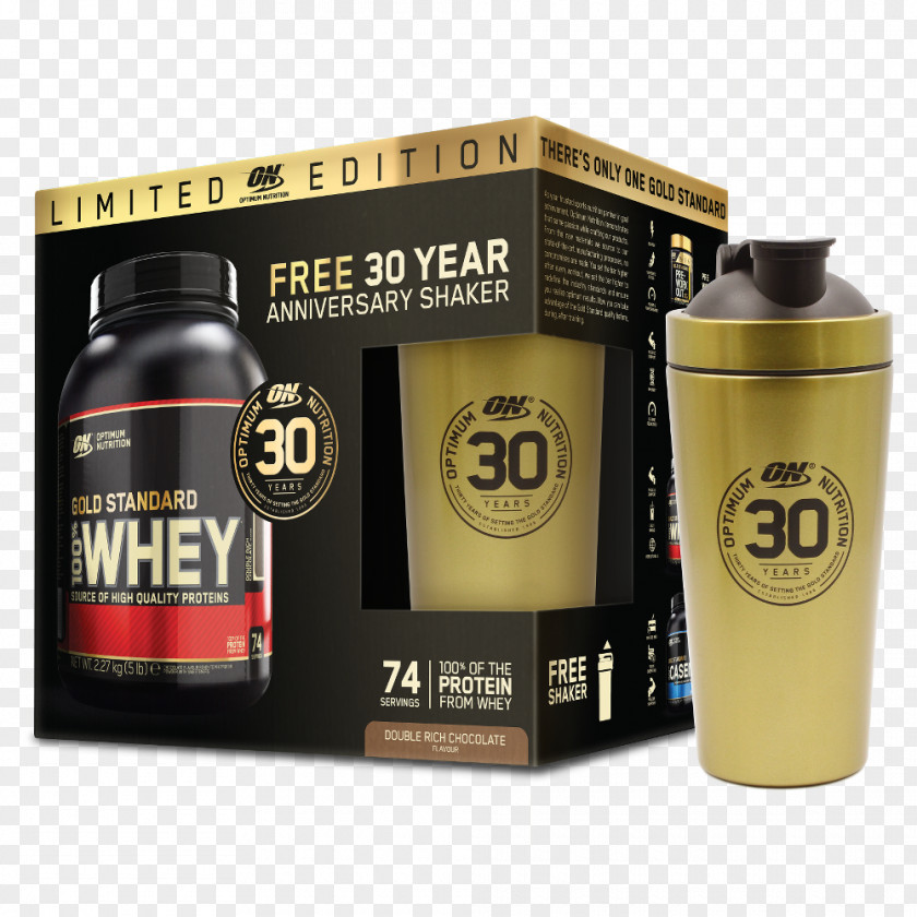 Chocolate Optimum Nutrition Gold Standard 100% Whey Protein Dietary Supplement PNG