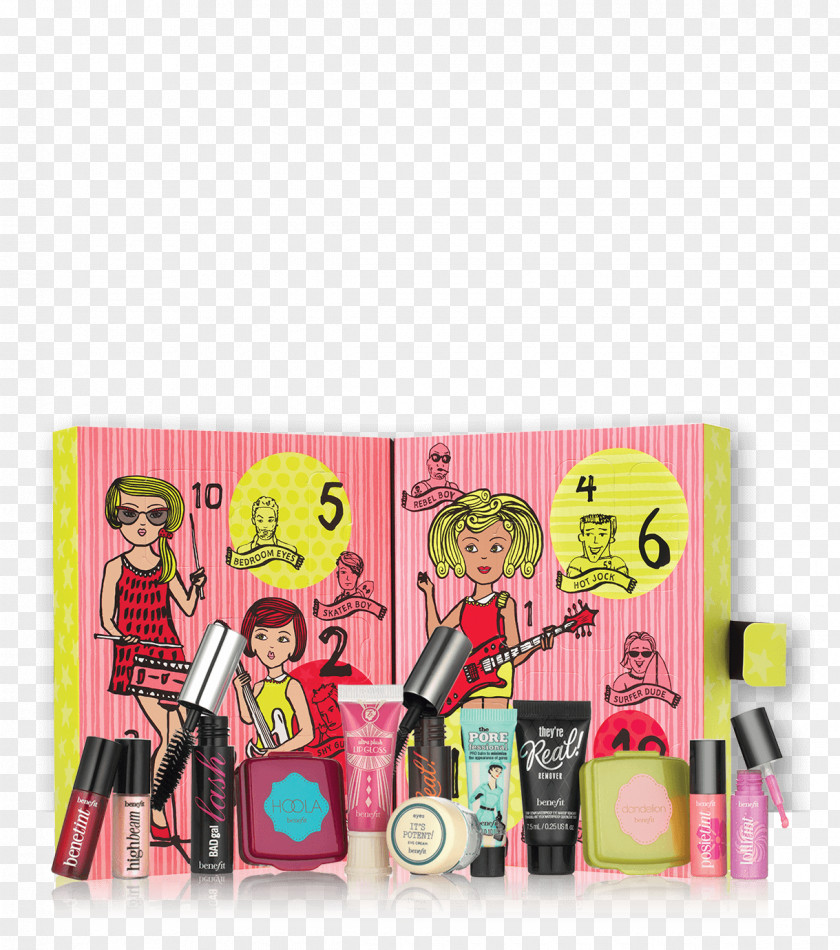 Christmas Advent Calendars Benefit Cosmetics PNG