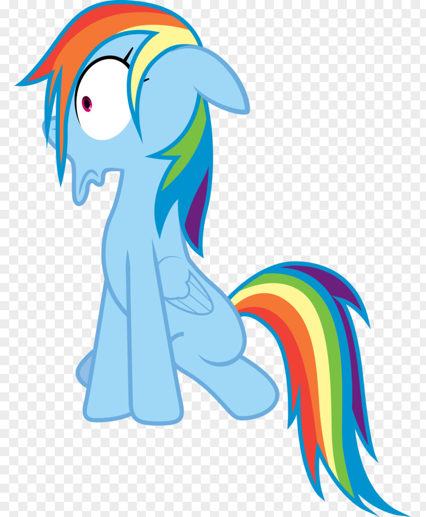 Freak Out Rainbow Dash Pinkie Pie Pony Rarity PNG