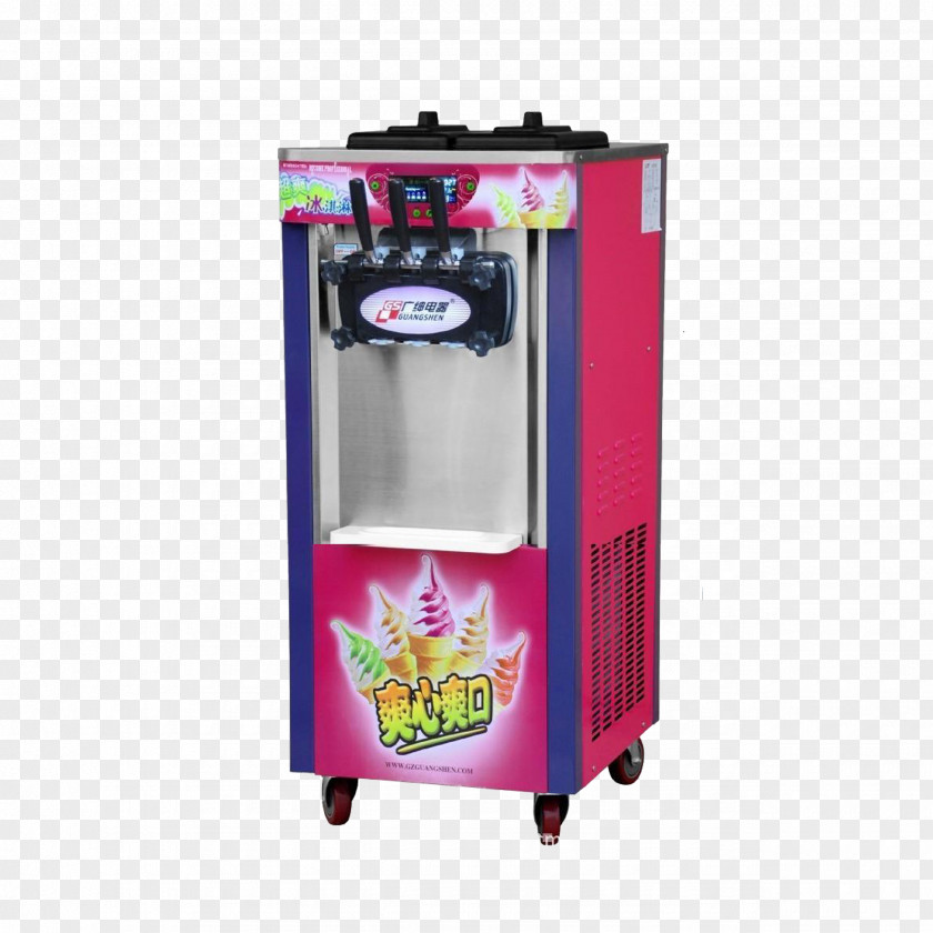 Ice Cream Machine For Summer Stall Fried Gelato Meatball PNG