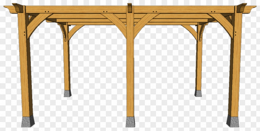 Joist Post Pergola Timber Framing Wood PNG