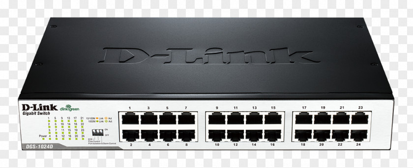 Lowest Price Gigabit Ethernet Network Switch D-Link DGS-1024D Port PNG